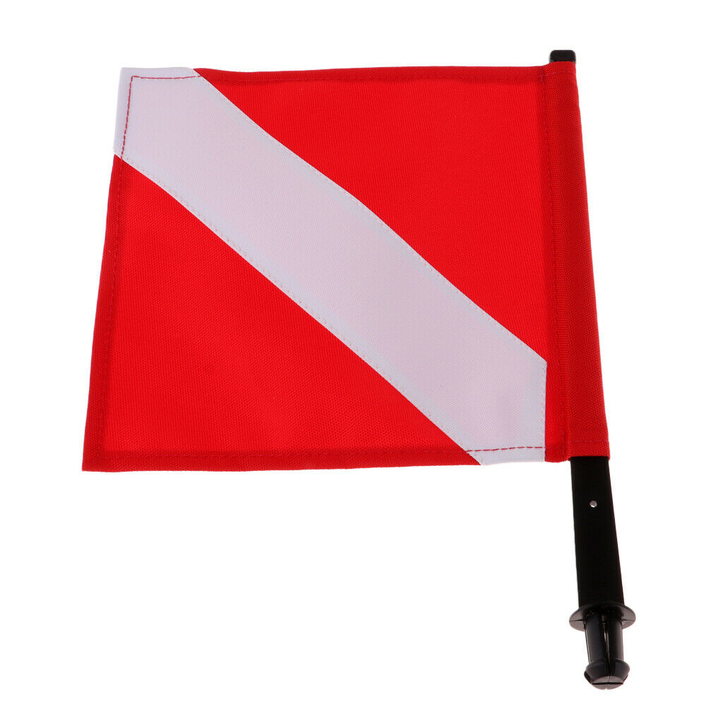 High Visibility Surface Marker Buoy, Dive Flag for Scuba Diving Spearfishing