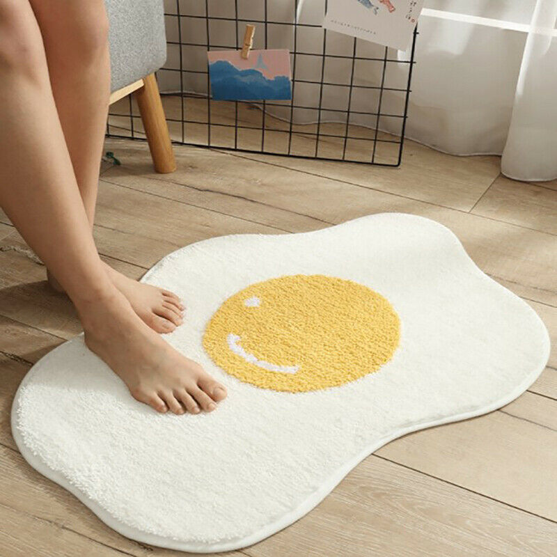 Egg Bathroom Rug Bedroom Floor Mats Nordic Welcome Doormat Chic Room DecorFCA