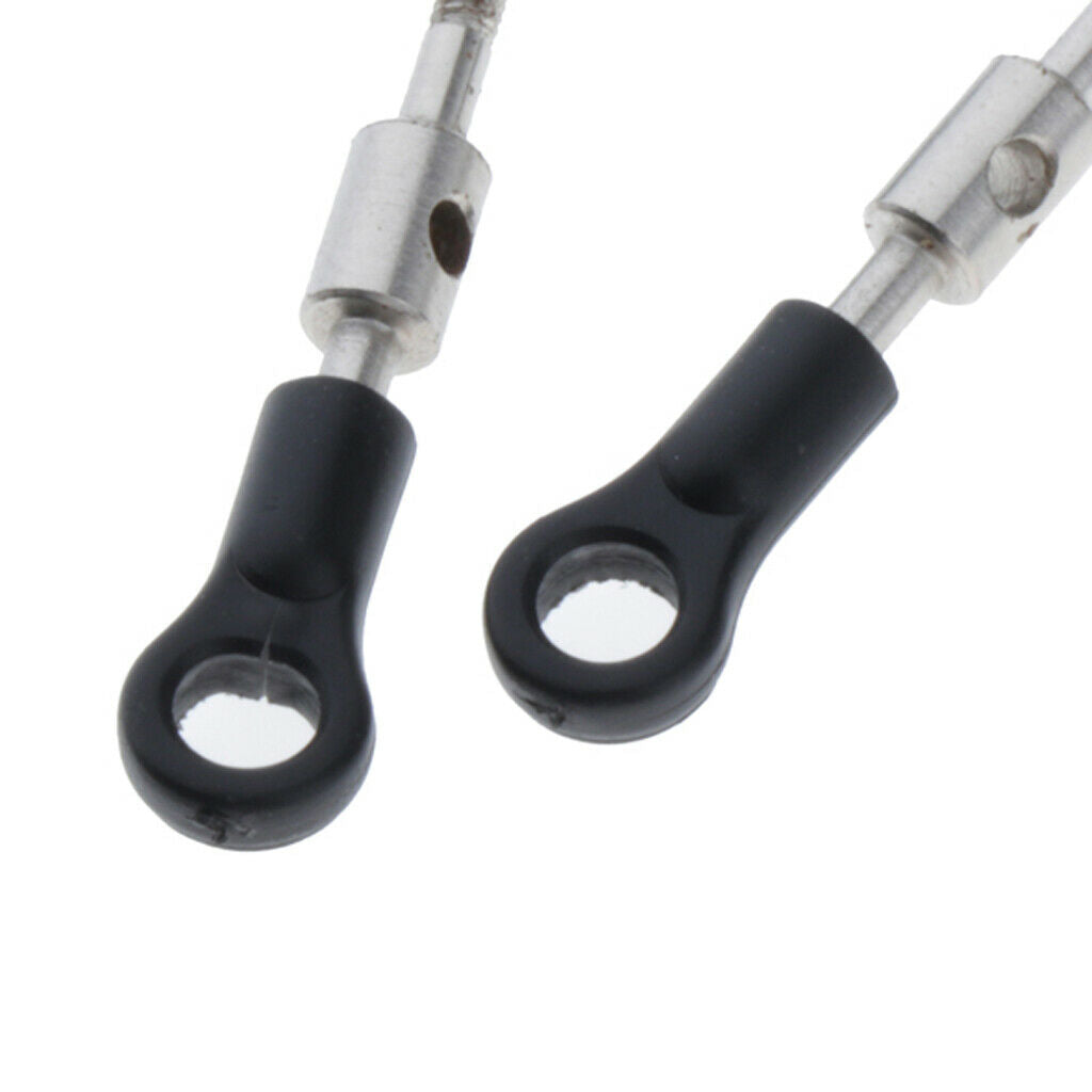 2pcs 1.61''Long Steering Pull Rods Set For RC Car Wltoys 144001 Spare Parts