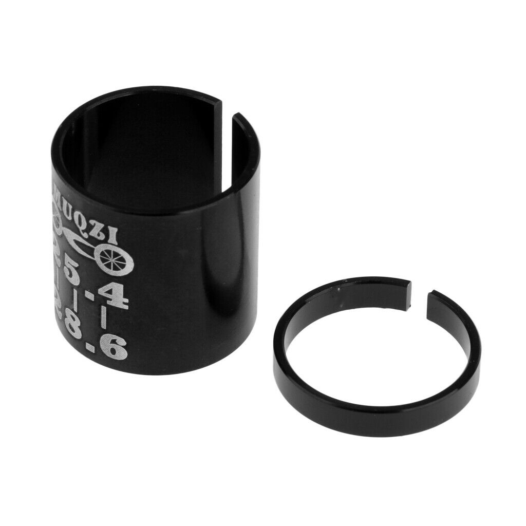 Aluminum Bicycle Cycle Bike Saddle Seatpost Shim Adapter 25.4mm to 28.6mm
