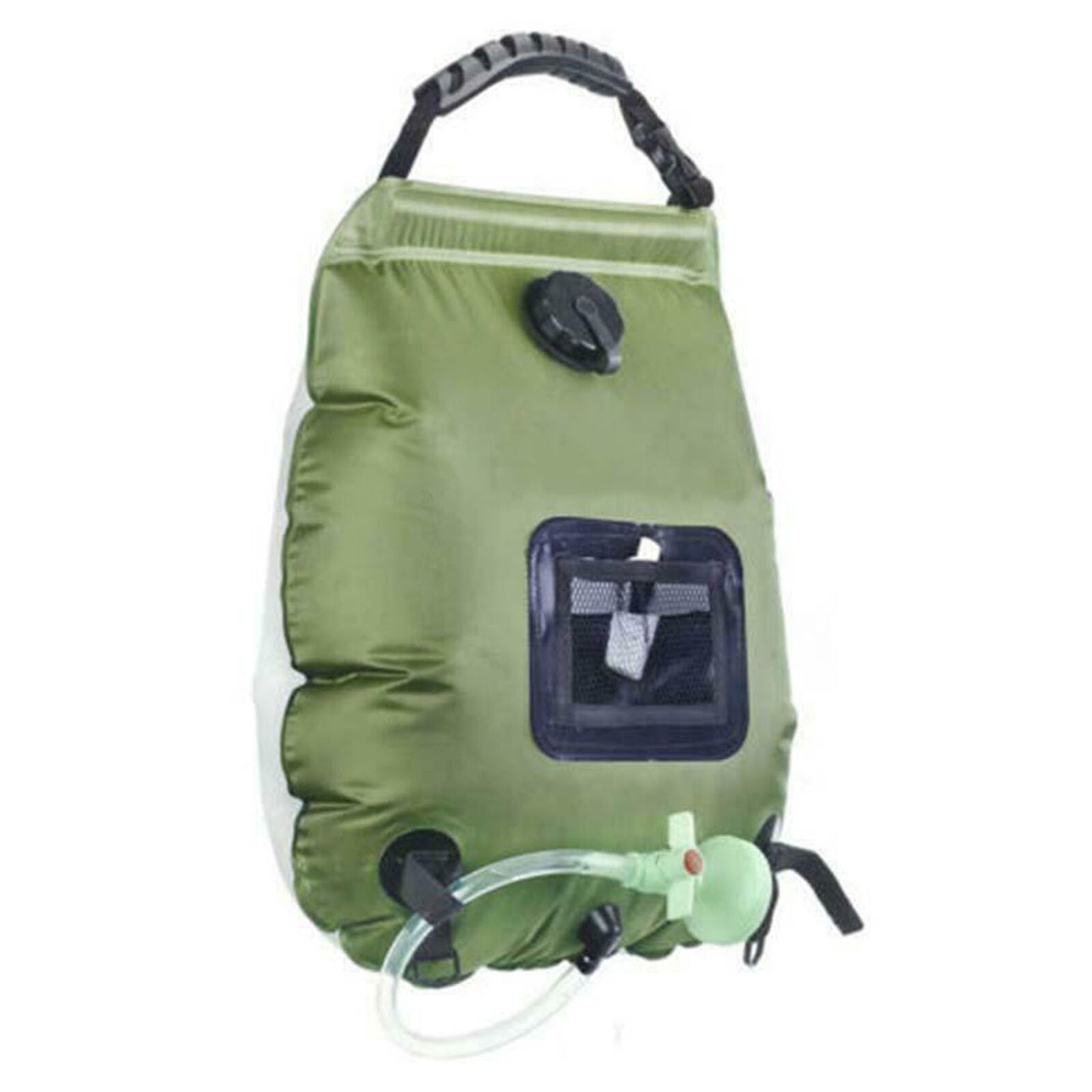 20L Solar Camping Shower Bag Outdoor Travel Portable Heated Water Storage Pipe