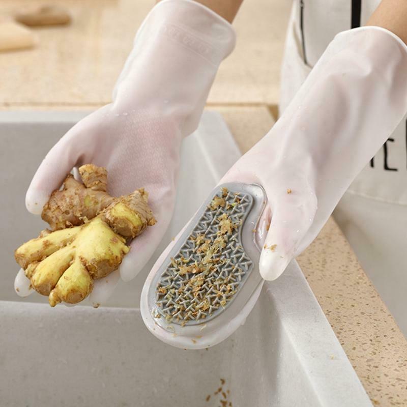 Peeling Potato Cleaning Gloves Vegetables Fruit Skin Scraping Fish Scales Peeler