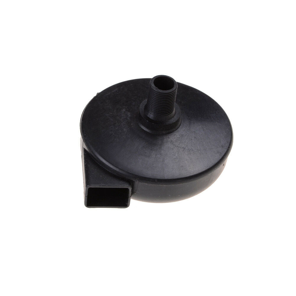 New Black 3/8"PT Thread Inlet Plastic Filter Silencer for Air Compressor 1PcN WF