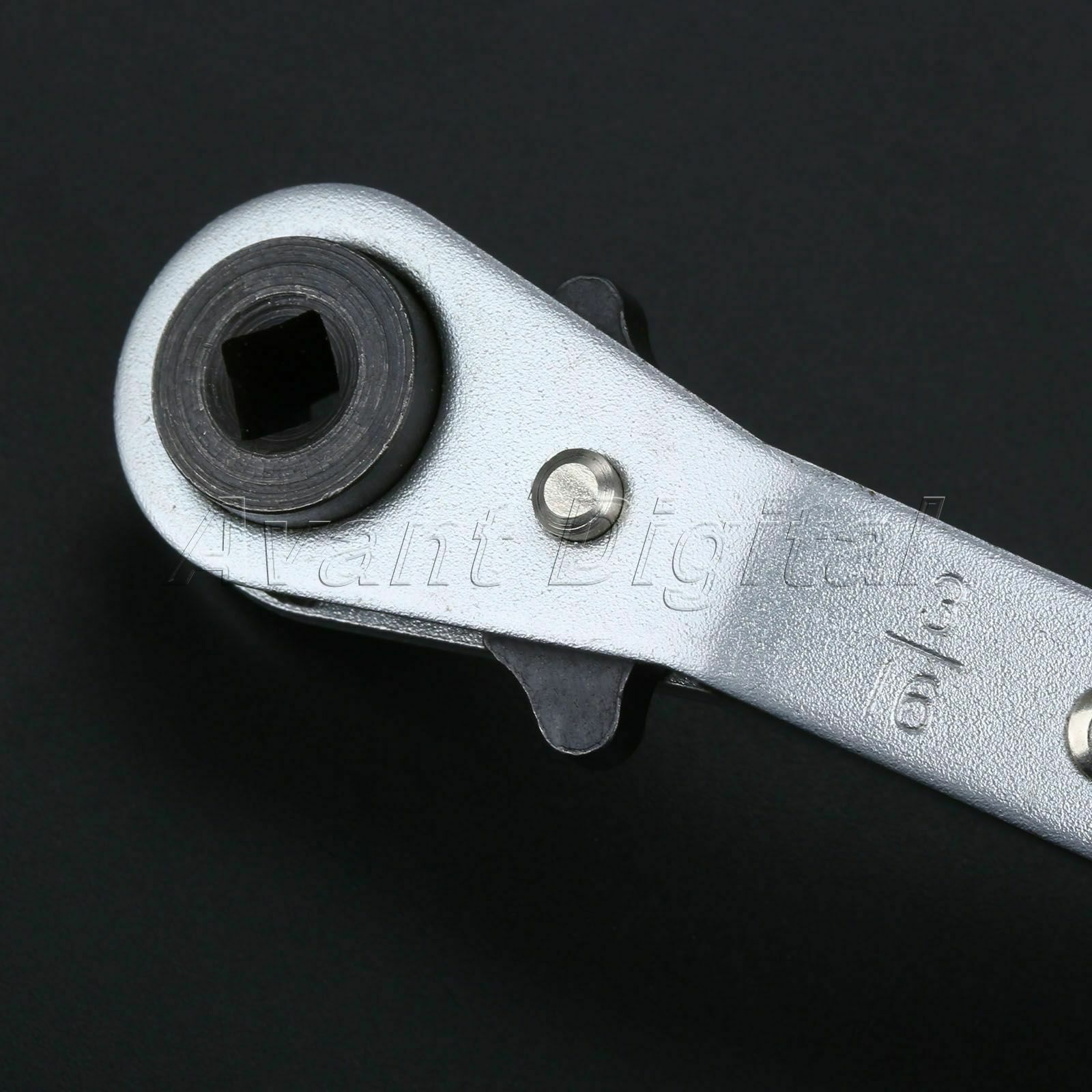 Ratchet Wrench 1/4" 3/8" & 3/16" 5/16" Port Valve HVAC Refrigeration Tool-81212
