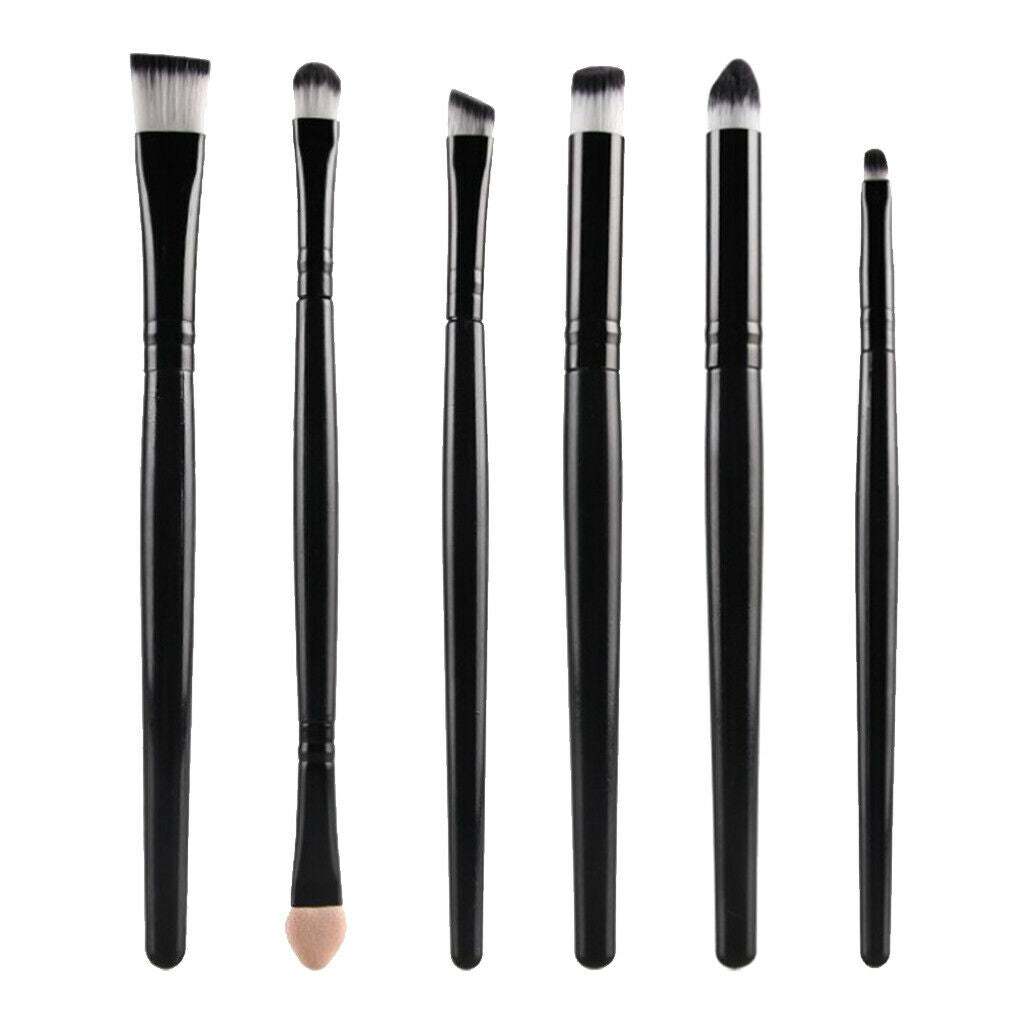 6pcs Soft Eye Makeup Brushes Eyeshadow Applicator Concealer Powder Brush Kit