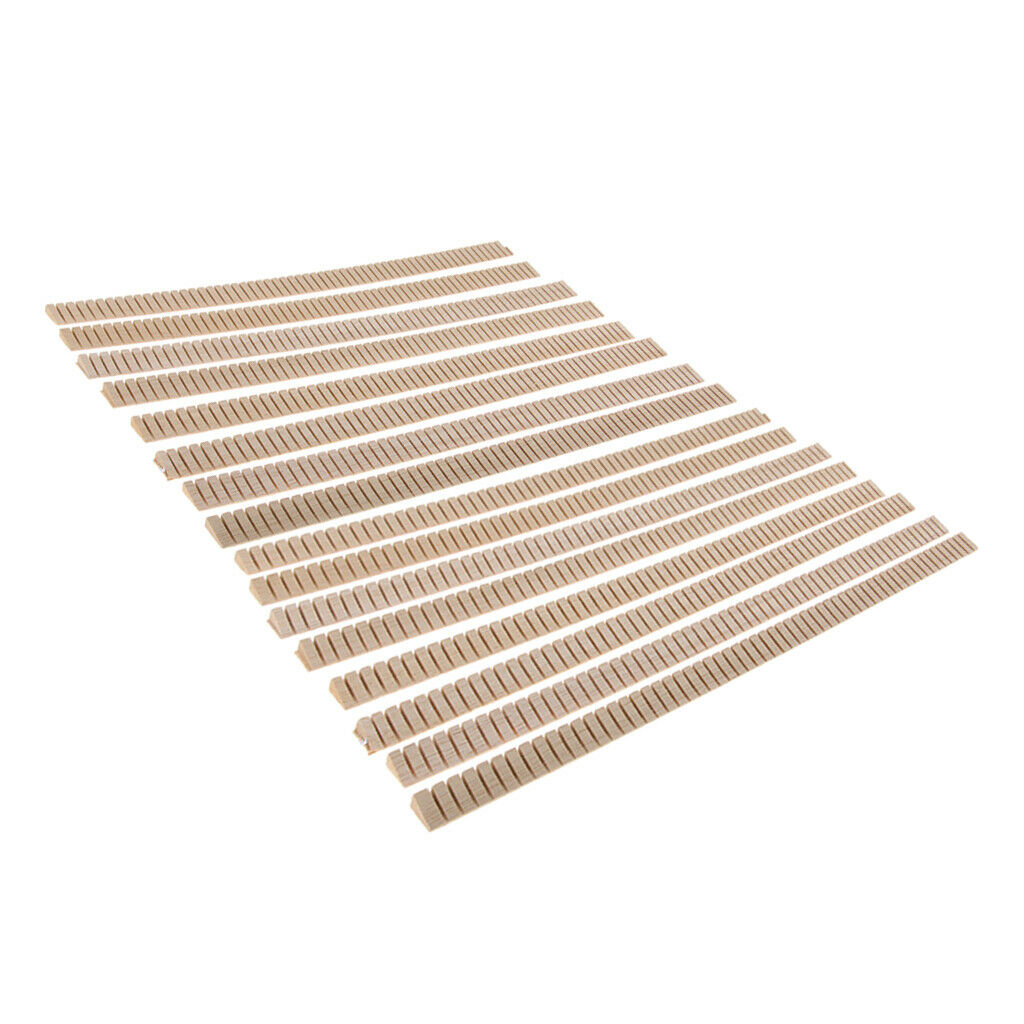 16 Pieces Wooden Guitar Binding Purfling Echo Strip Body Edge Trim Inlay