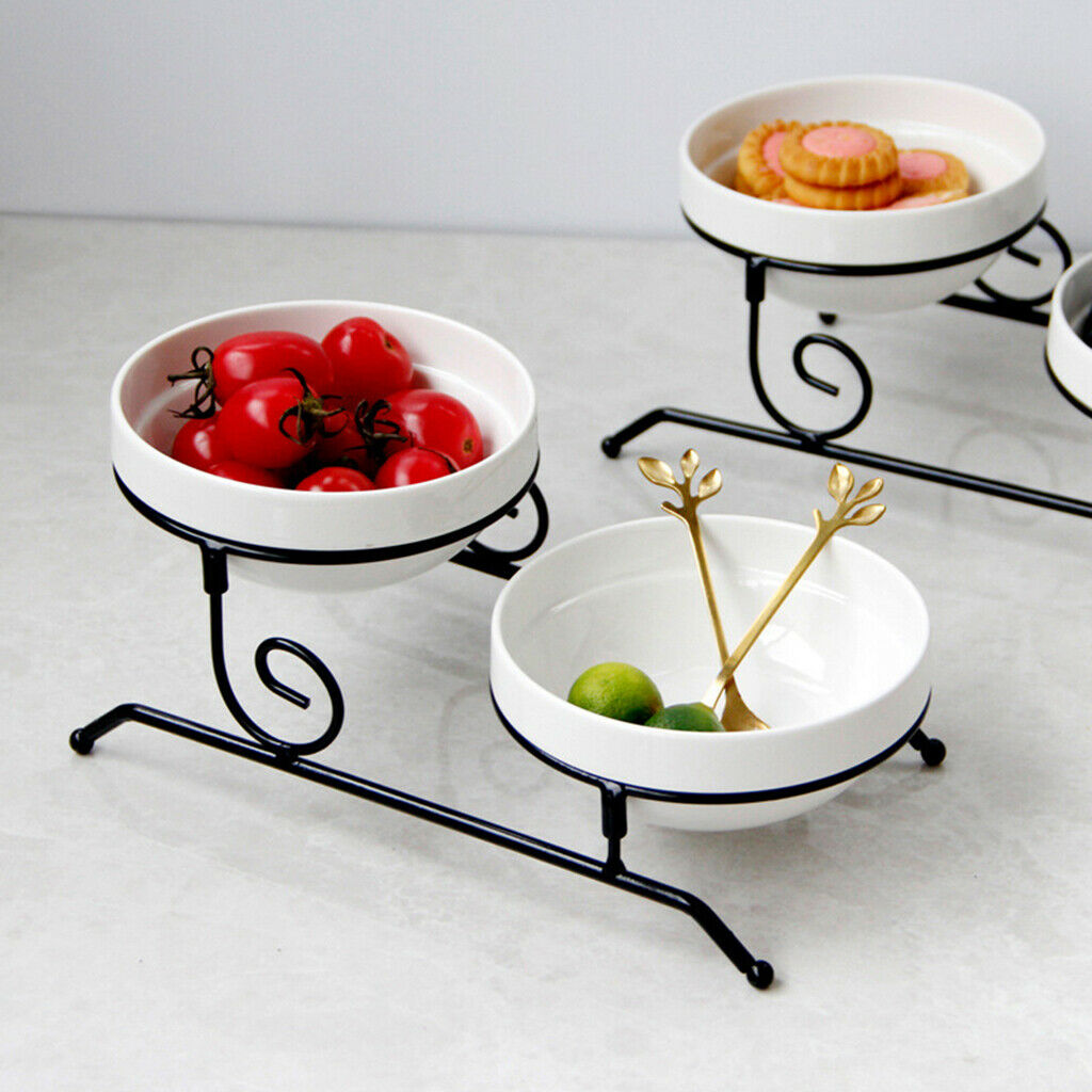 Retro Cookies Cupcake Stand Tart Plate Shelf Party Kitchen Supplies Decor