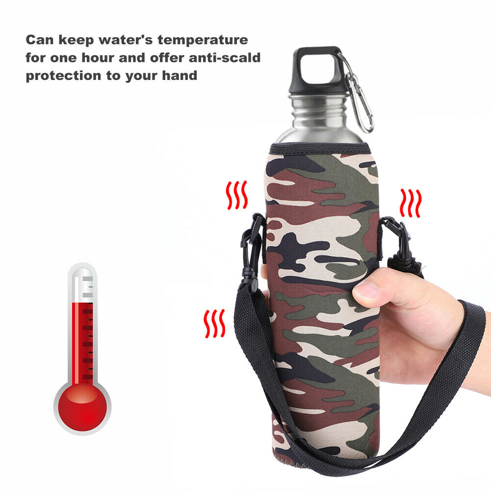 Water Bottle 1L Cover Sleeve Water Bottle Sleeve for Outdoor Use Sport Accessory