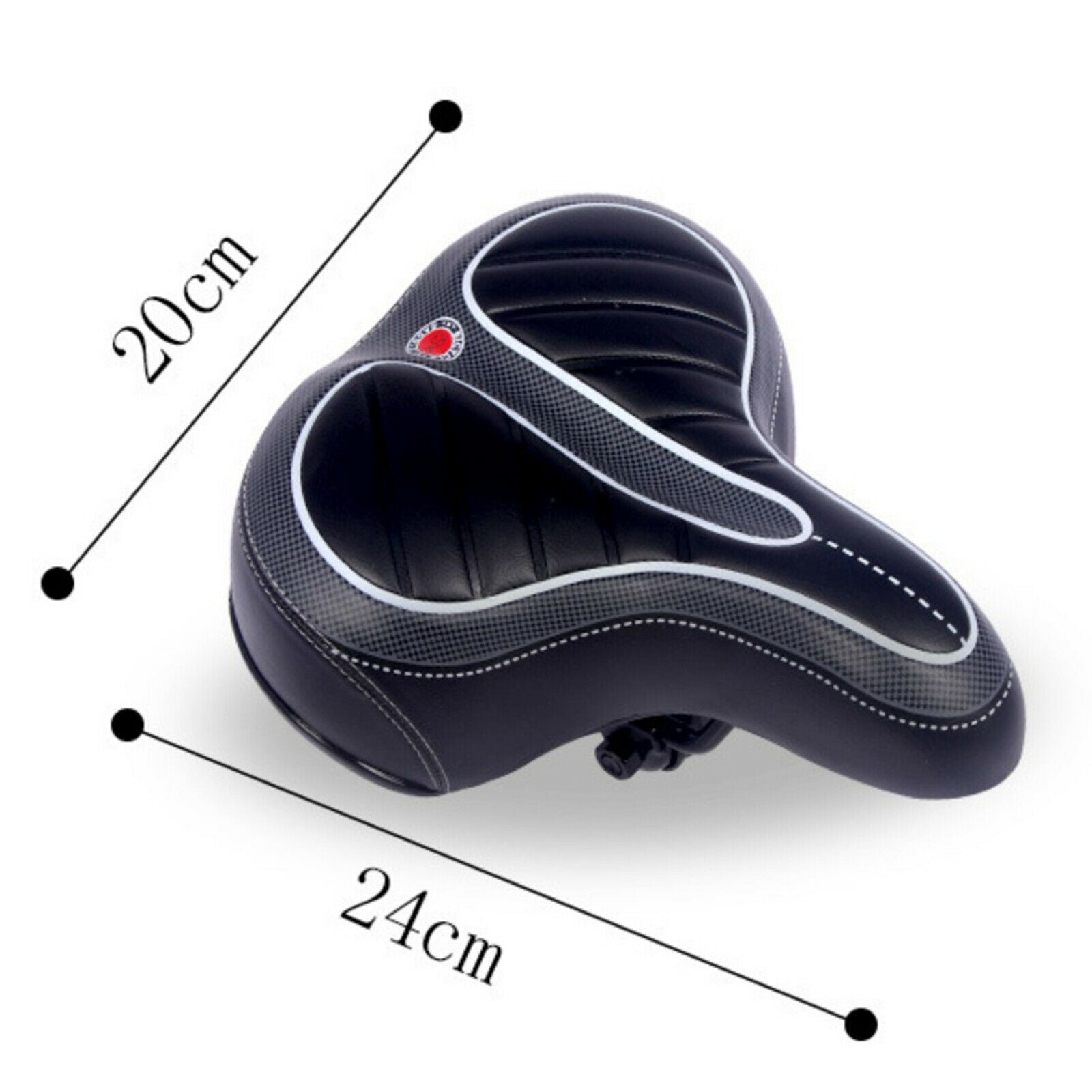 Bike Seat - Comfortable Waterproof Bike Saddle, Universal Shock Absorbing