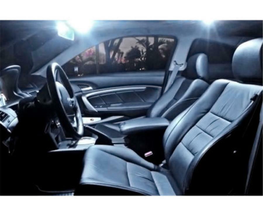 25Pcs White LED Car Exterior & Interior Light Bulb Kit for Map License Plate