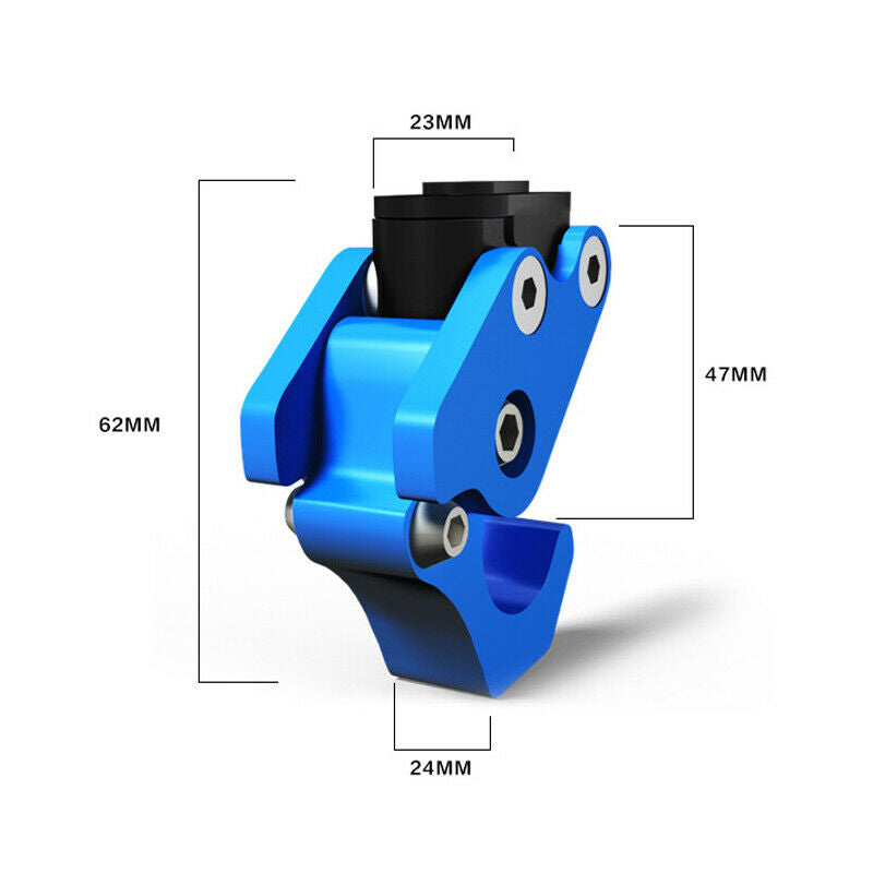 1PCS Motorcycle Scooter Electric Bikes Multi-Aluminum Alloy Bag Helmet Hook Blue