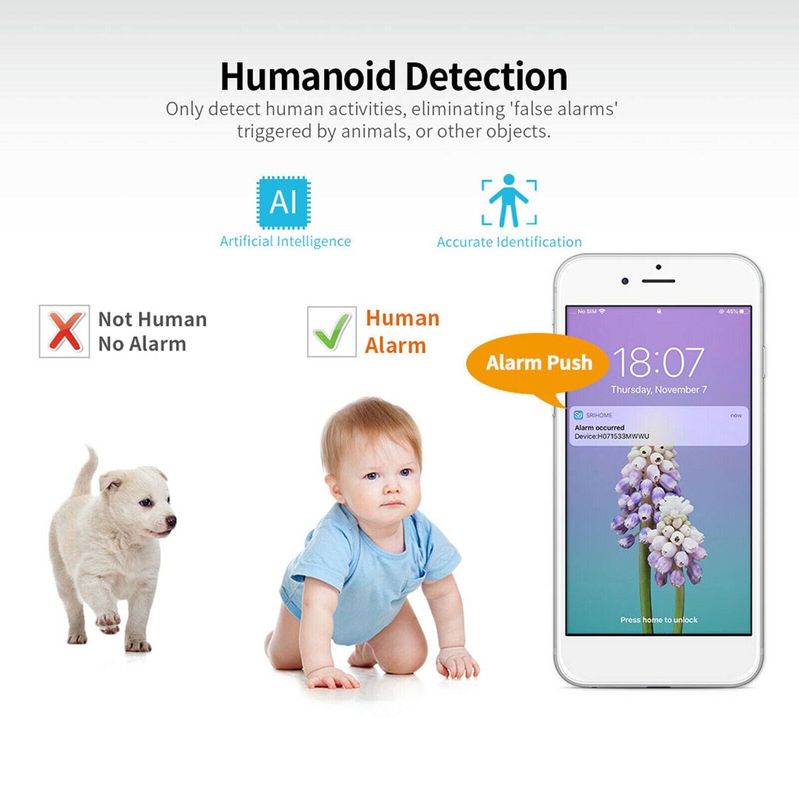 WiFi Camera Cloud IP Security Camera System Wireless Motion Tracker CCTV