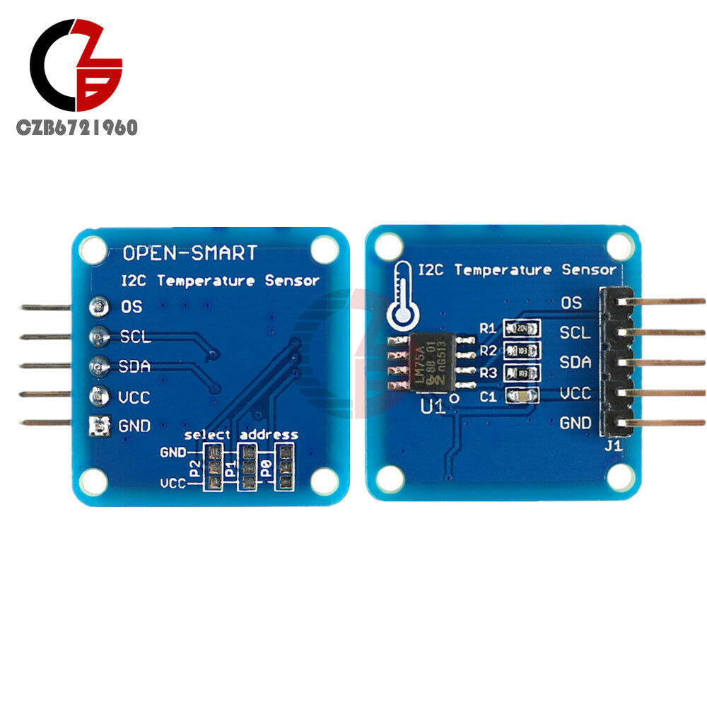 New Accuracy  IIC I2C LM75A Digital Temperature Sensor Board Module for Arduino