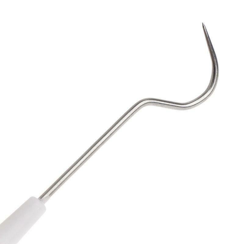 Ant Equipment Cleaner Remover Cleaning Hook Double Head Tools Test Tube Steel