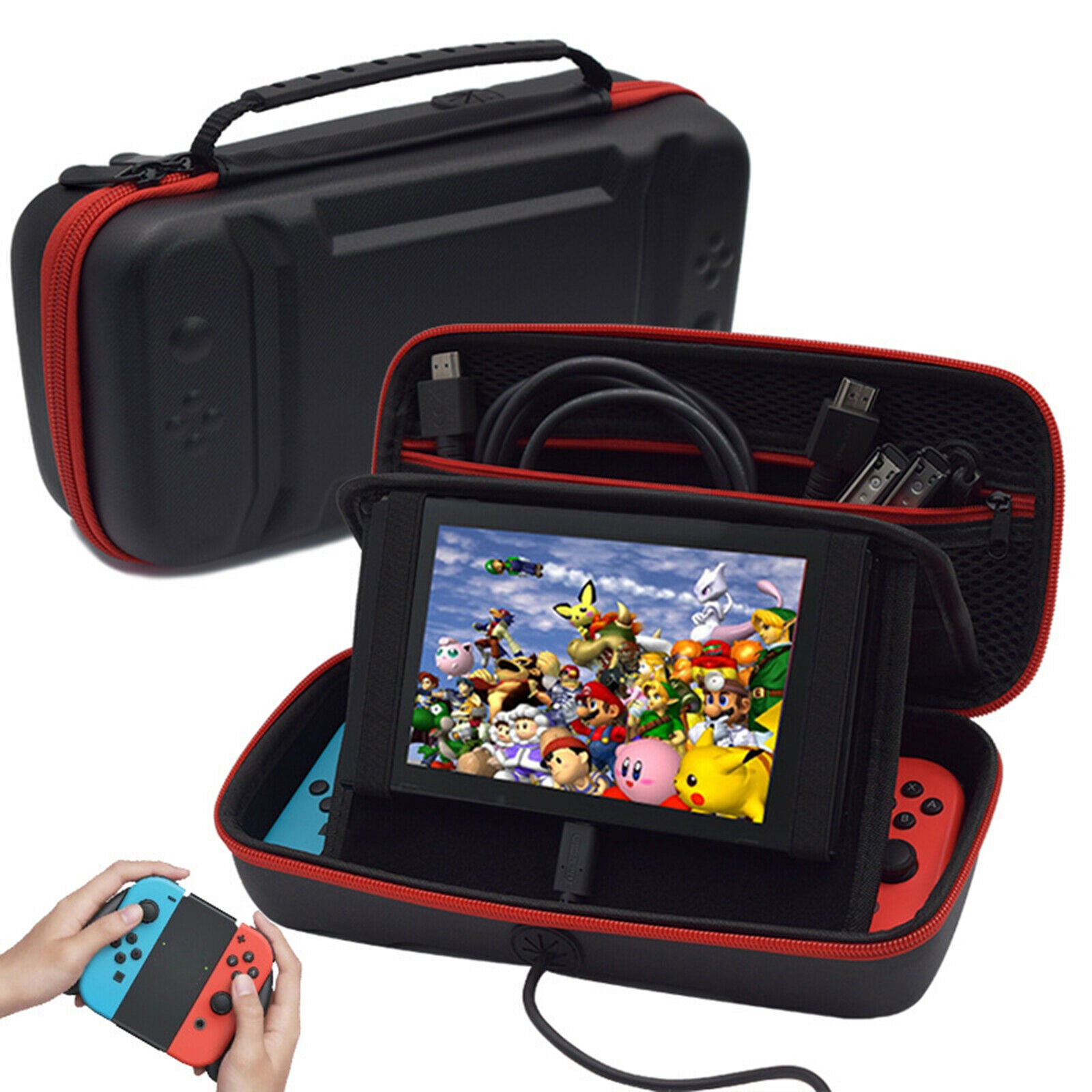 For Switch Console Storage Bag Protective Travel Case Shockproof Cover Pouch Box
