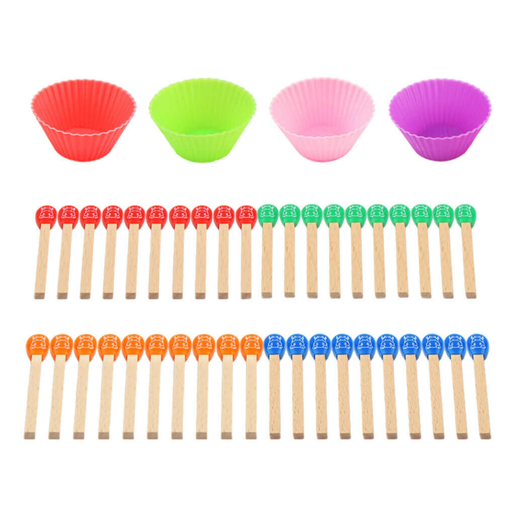 Kids Children Math Toys Puzzle Games Wooden Matchstick Toys Educational Toys