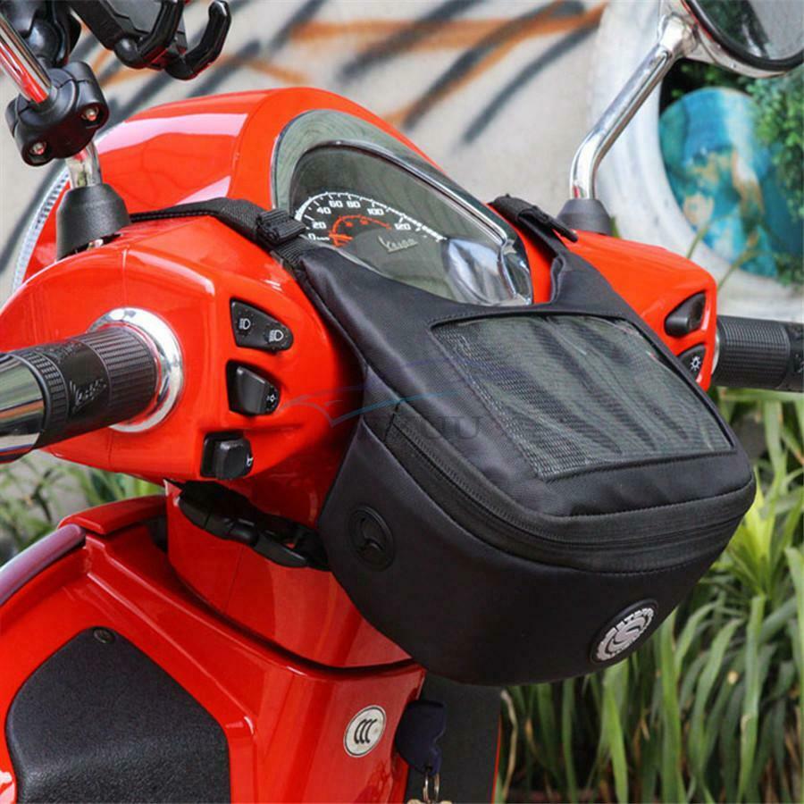 1PCS 23 x 15 x 14CM Motorcycle Handlebar Fuel Tank Bag Windshield Bag Universal