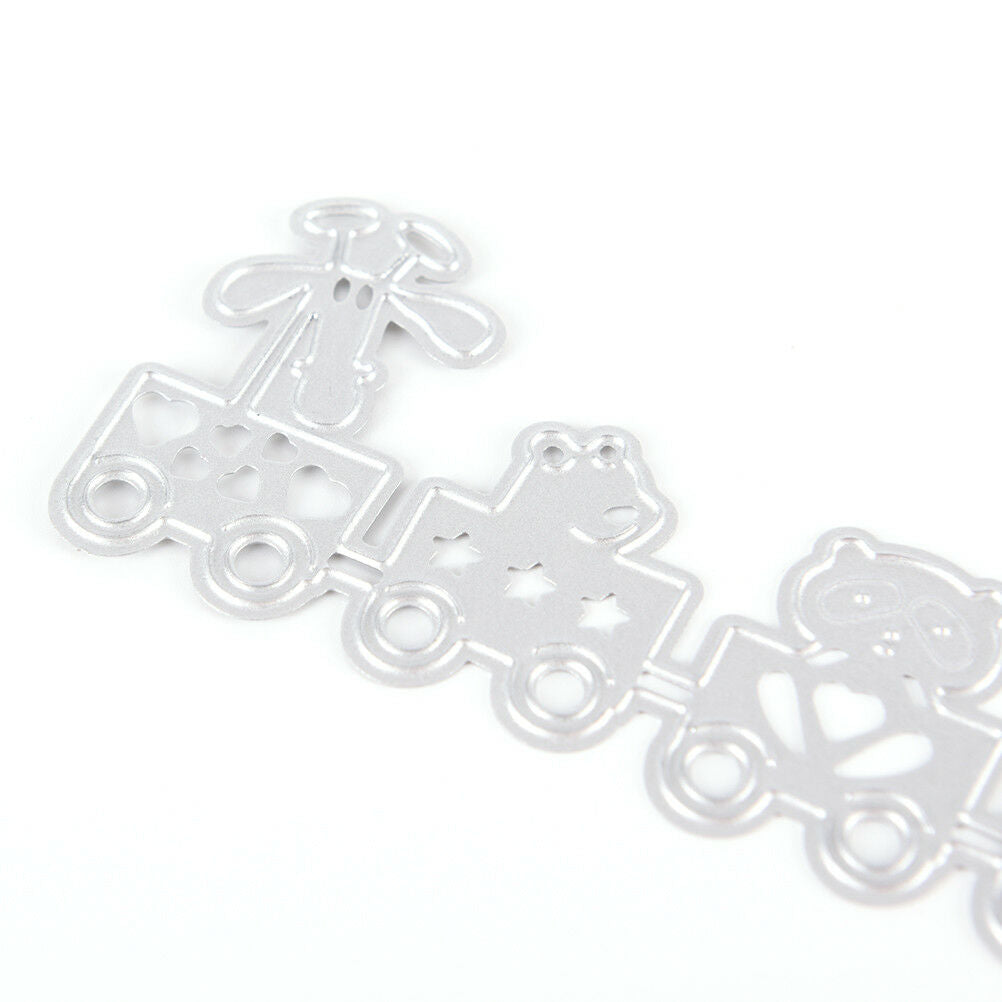 Train Metal DIY Cutting Dies Stencil Scrapbook Album Paper Card Emboss Cra.l8