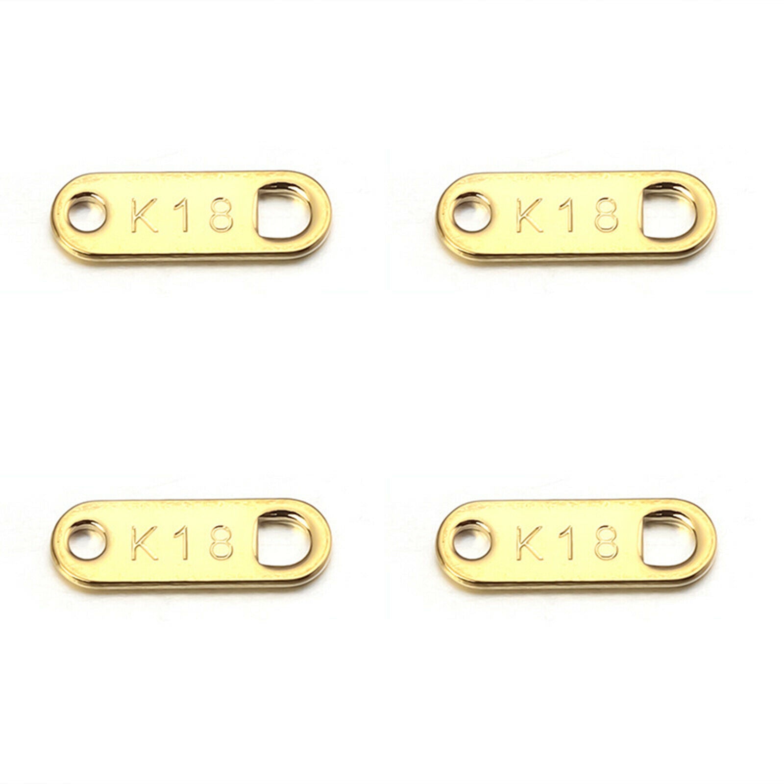 60Pcs Engraved Pendant Charms Tail Chain Tags DIY Keychain Jewelry Findings