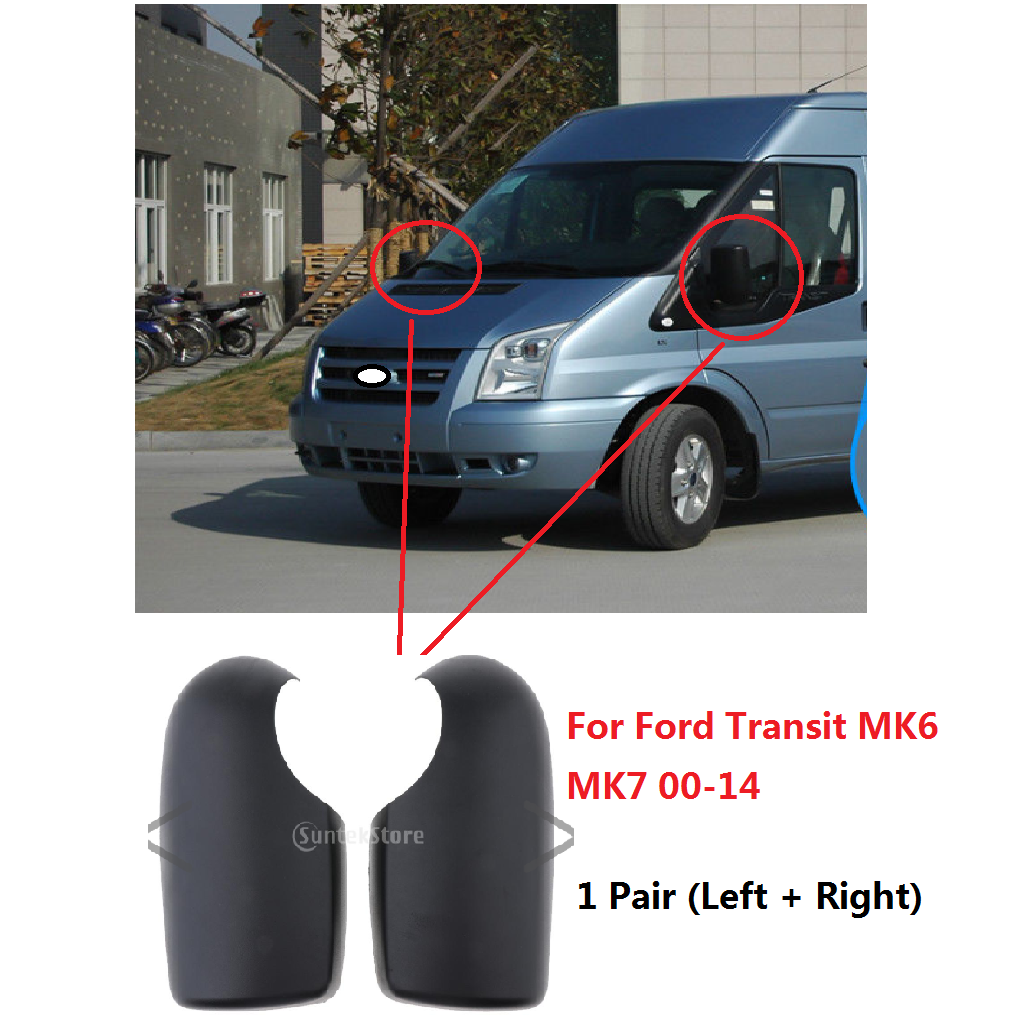Mirror Covers Fit for Ford Transit MK6 MK7 00-14 Mirror Caps