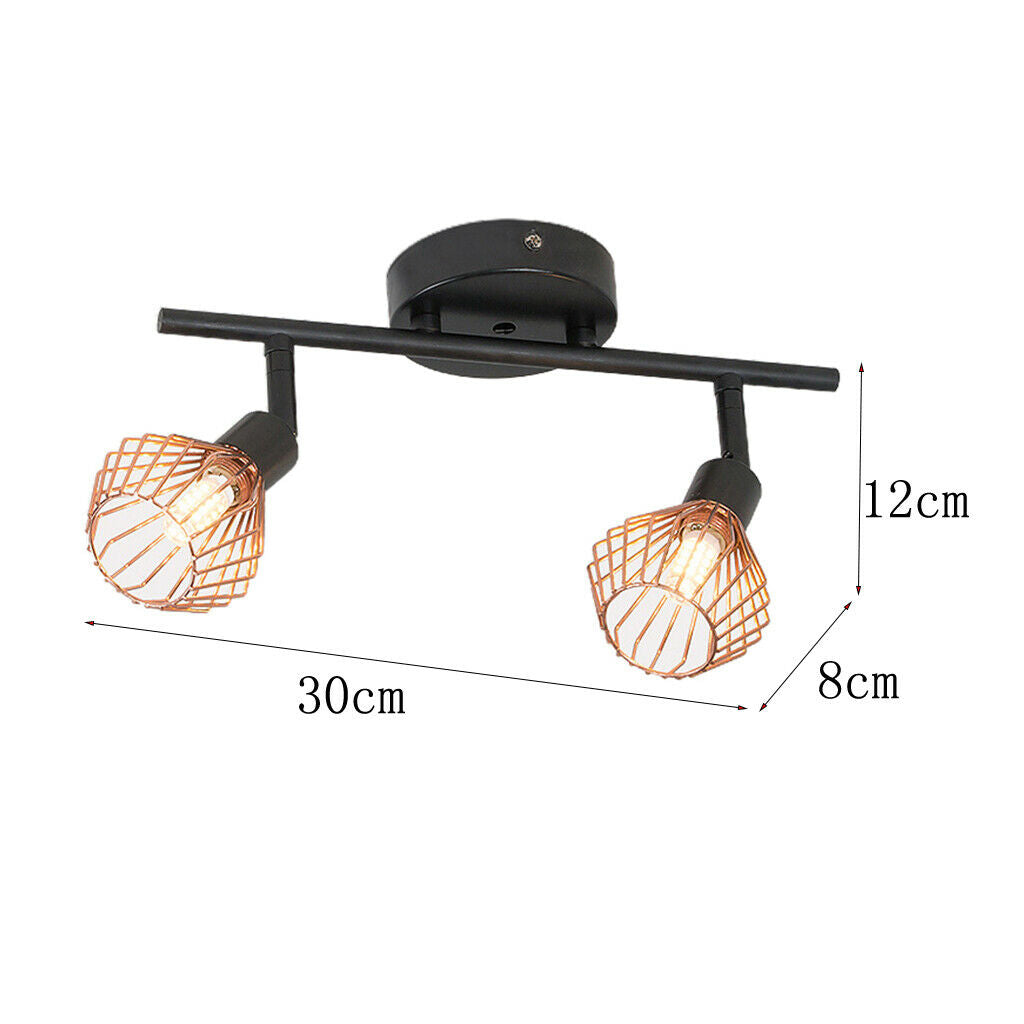 10W Nordic Style Metal Hollowed Lampshade Ceiling Lights Warm White