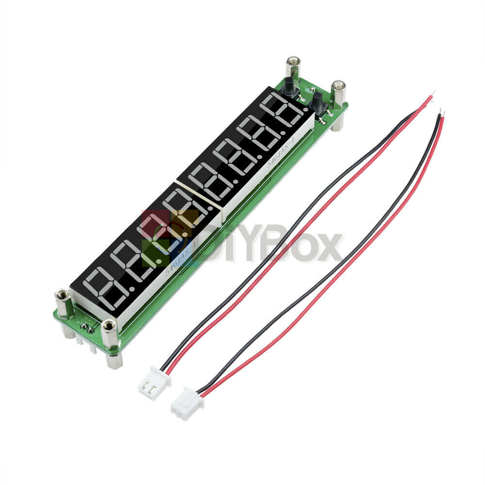 0.1-60MHz RF Signal Frequency Counter 20MHz~2.4GHz Cymometer Tester Led Display