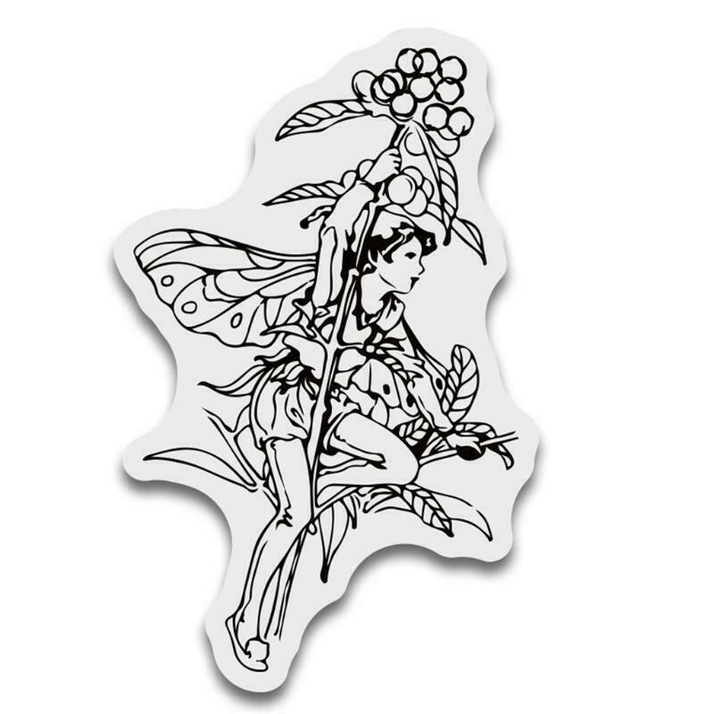 Fruit Fairy Silicone Clear Seal Stamp DIY Scrapbooking Embossing Photo Album