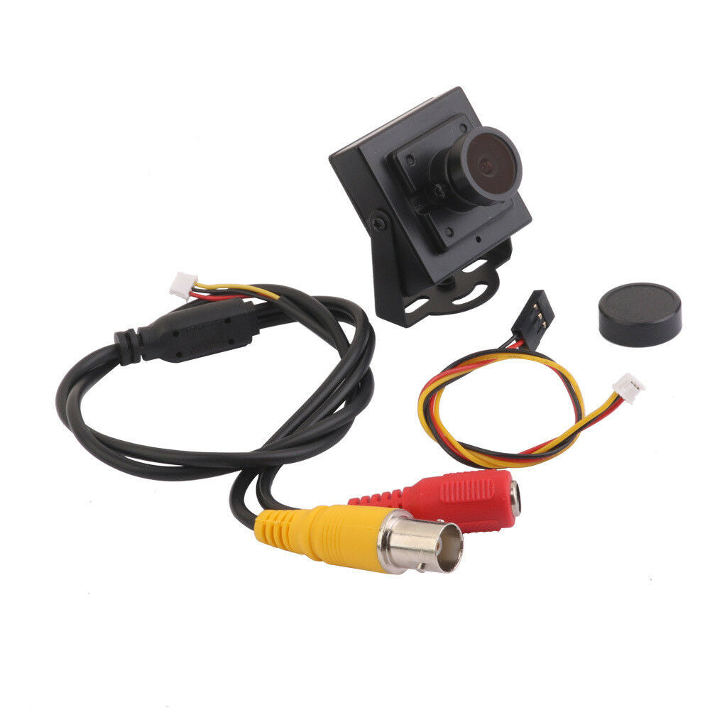 Mini HD 700TVL 1/4" SONY CCD 2.1mm Wide Lens CCTV Security FPV Camera NTSC