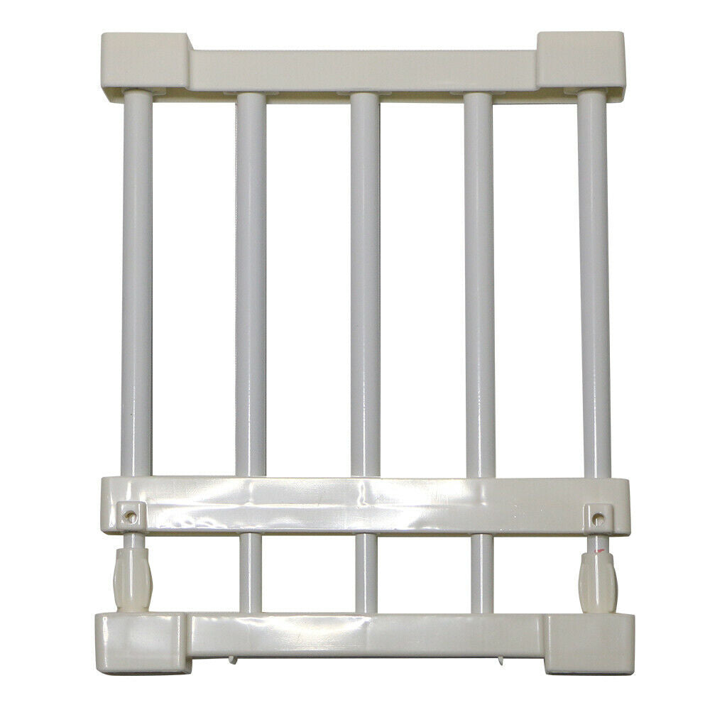 Wardrobe Closet Storage Rack Layered Partition Board Shelf  White 30-40cm