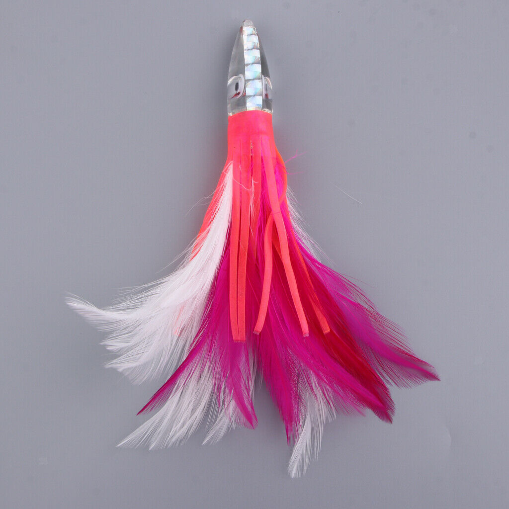 2 Soft Fishing Baits for Octopus with Squid for Tuna Swordfish
