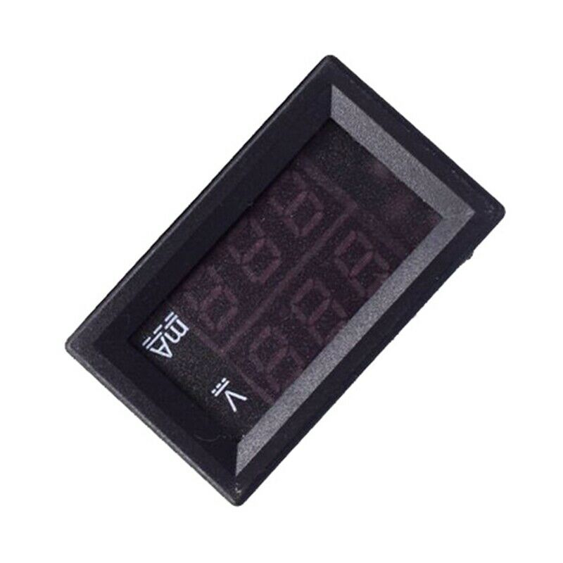 DC 0-100V 10A Digital Voltmeter Ammeter Dual Display Voltage Detector Current O2