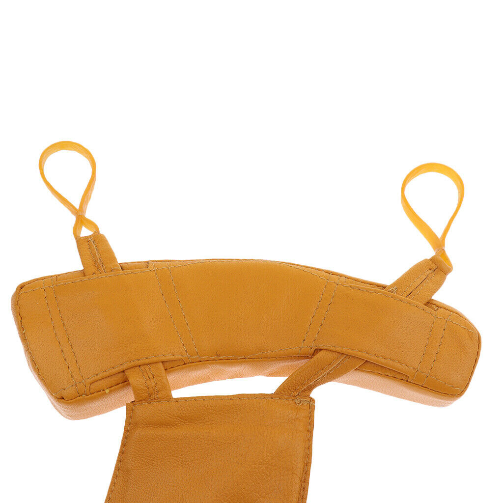 Leather Violin Chin Rest Pad Violin Support for 3/4 4/4 Violin Accessories