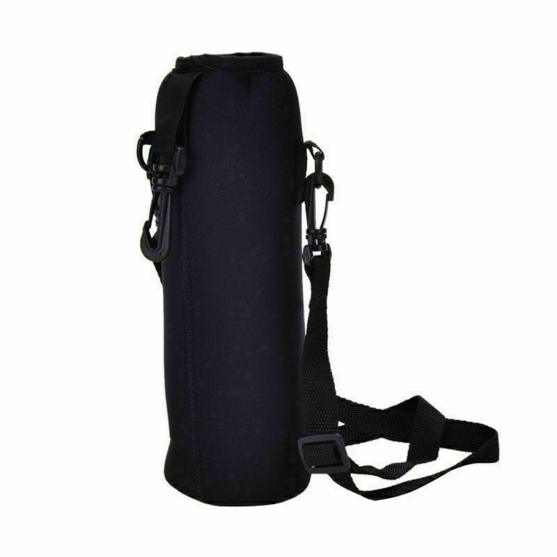 1000ML Water Bottle Carrier Insulated Cover Bag Holder Strap Pouch Outdoor new