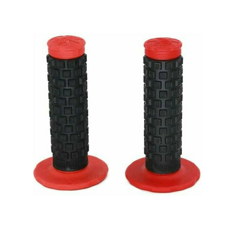 Left Right 7/8" 22mm Handlebar Grip Handle Bar Plugs Universal Fit Motorcycle