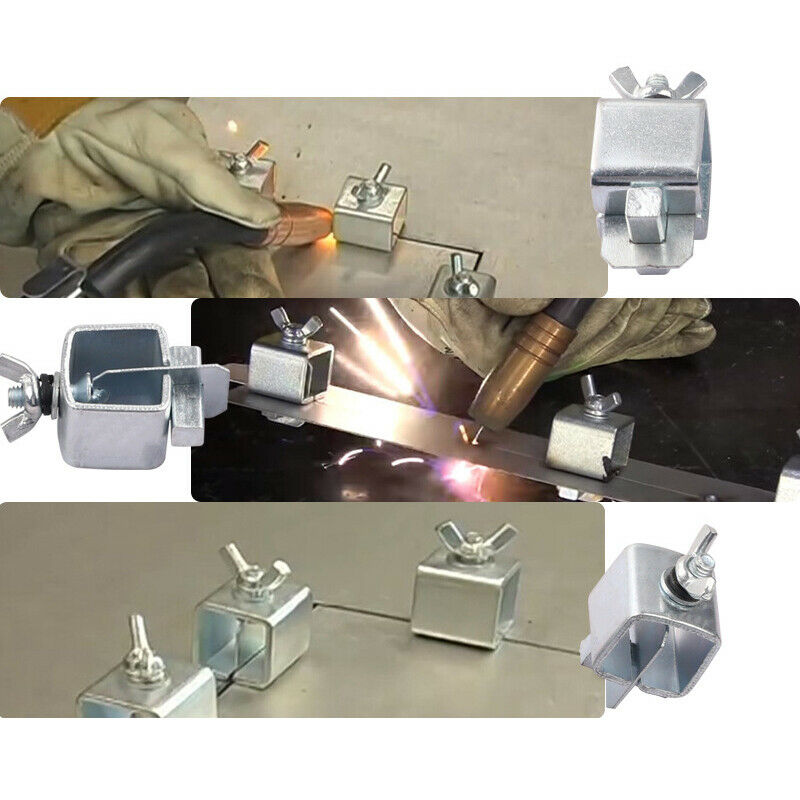 8 PCS Butterfly Welding Clamps Weld Sheet Metal Car Truck Door Skin Panel Fender