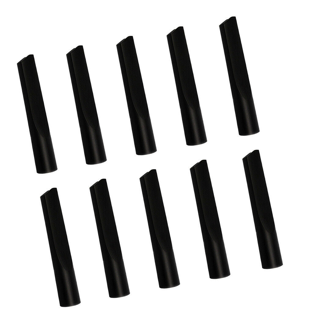 10 pieces Universal Flat Crevice Tool Attachment Suction Head Black 32mm