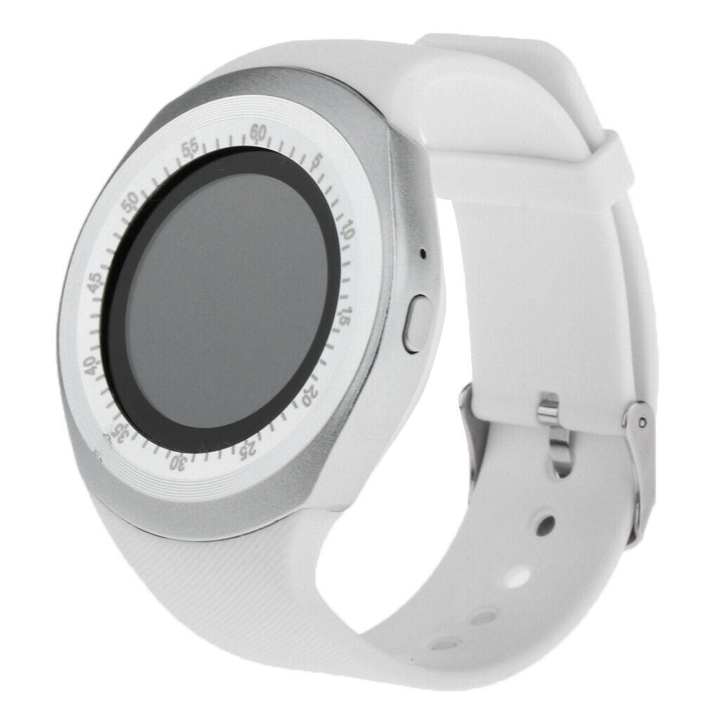 Y1 Bluetooth Smart Watch Smart Tracker Waterproof Phone Watch White