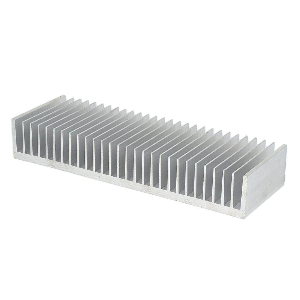 Universal Aluminium Heatsink Radiator Cooler Fin Pad 100x300x50mm