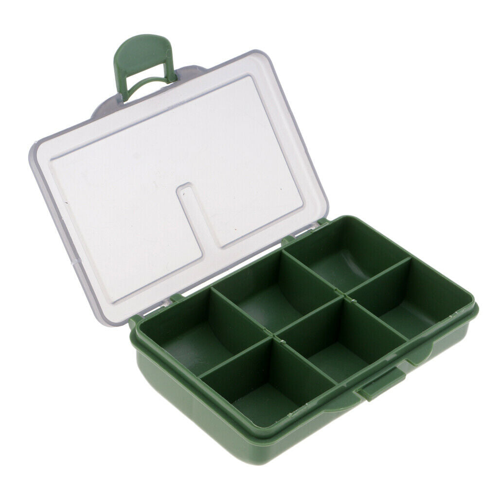 2 Pieces Fishing Tackle Waterproof Container Fishing Storage Accessories Box