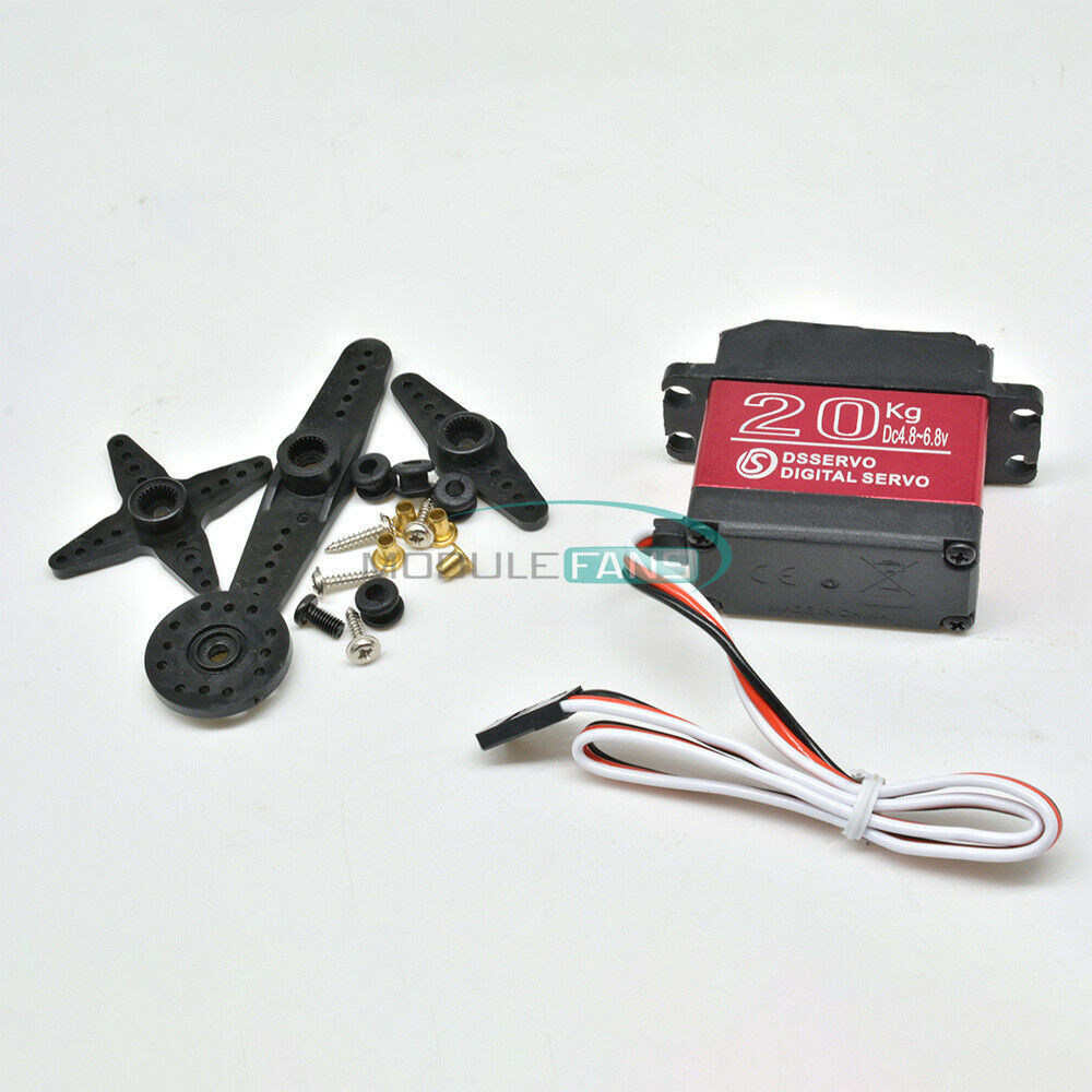 180 Degree 20kg High Torque Metal Gear Digital RC Servo Motor