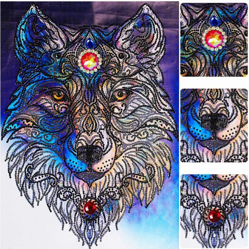 Fox 5D DIY Special Diamond Painting Embroidery Cross Craft Stitch Kit Home Decor