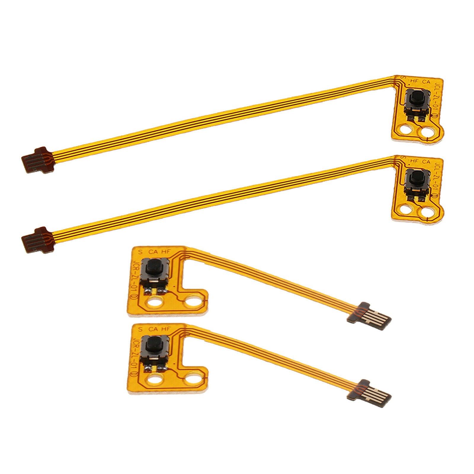2 Pair Replacement ZR/ZL Flex Cable for Nintendo Switch Joy-Con Controller