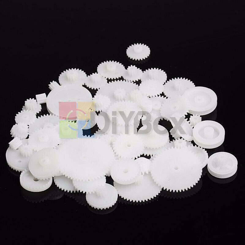 57 styles Plastic Gears All Module 0.5 Robot Parts fit for Arduino DIY