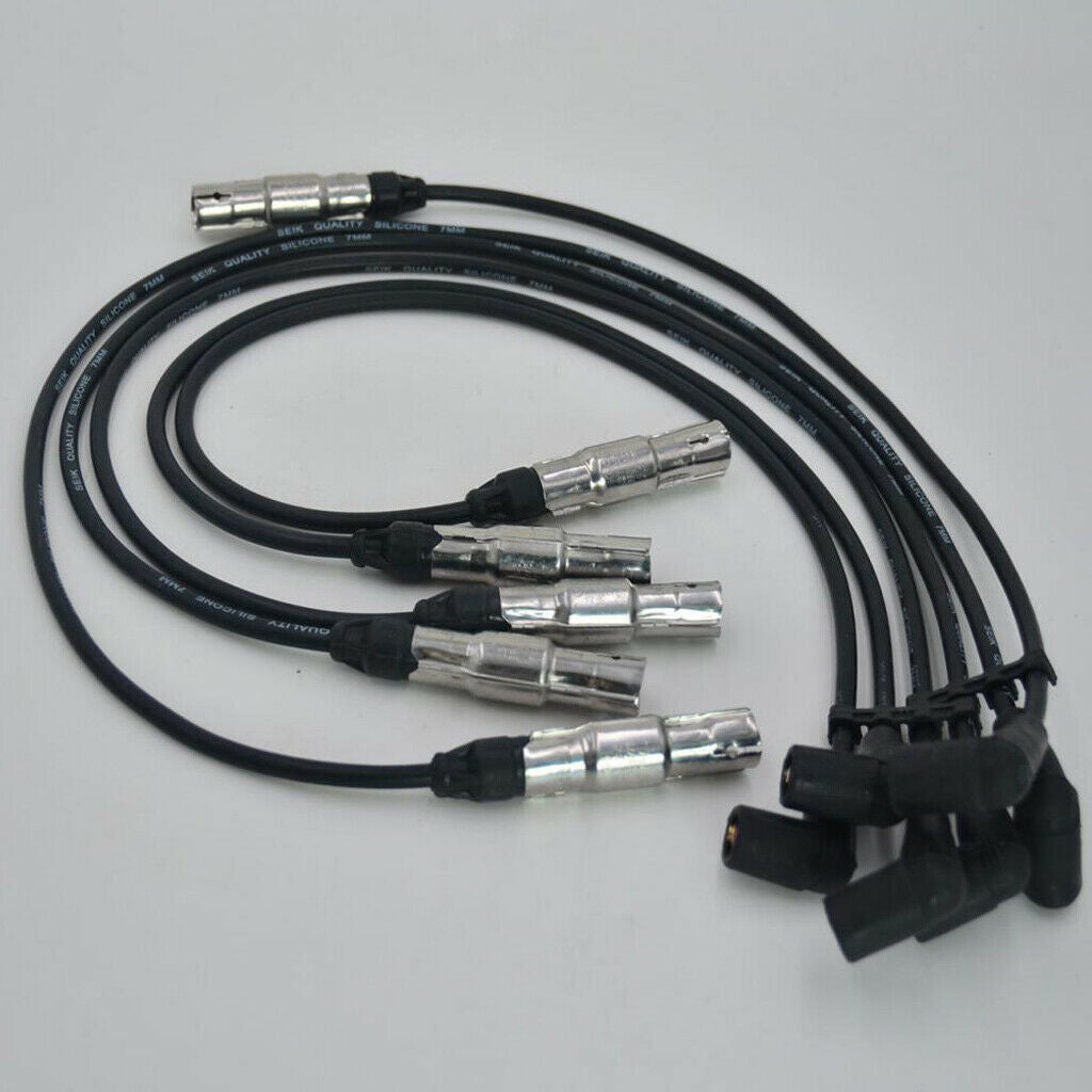6 x 12v Spark Plug Wire Set Suitable for Volkswagen Golf 1999-2002 2.8L