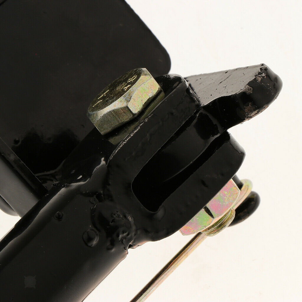 Motorcycle side brackets, side stand, motorcycle support frame with spring 1