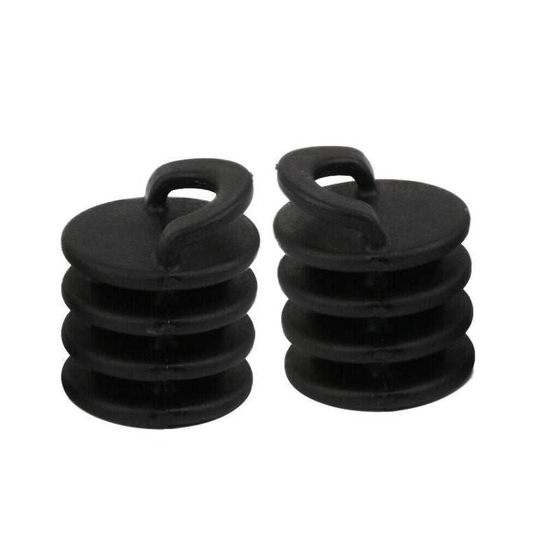 2x Drain Plugs Boat Holes For Marine Kayak Boat Water Sports Durable Waterproof