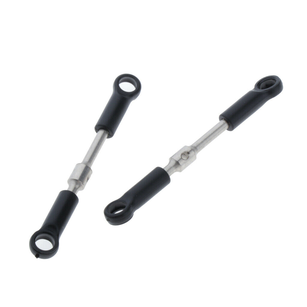 2x RC Car Linkages Pull Rod for Wltoys 144001 1:14 RC Car Truck Accessory