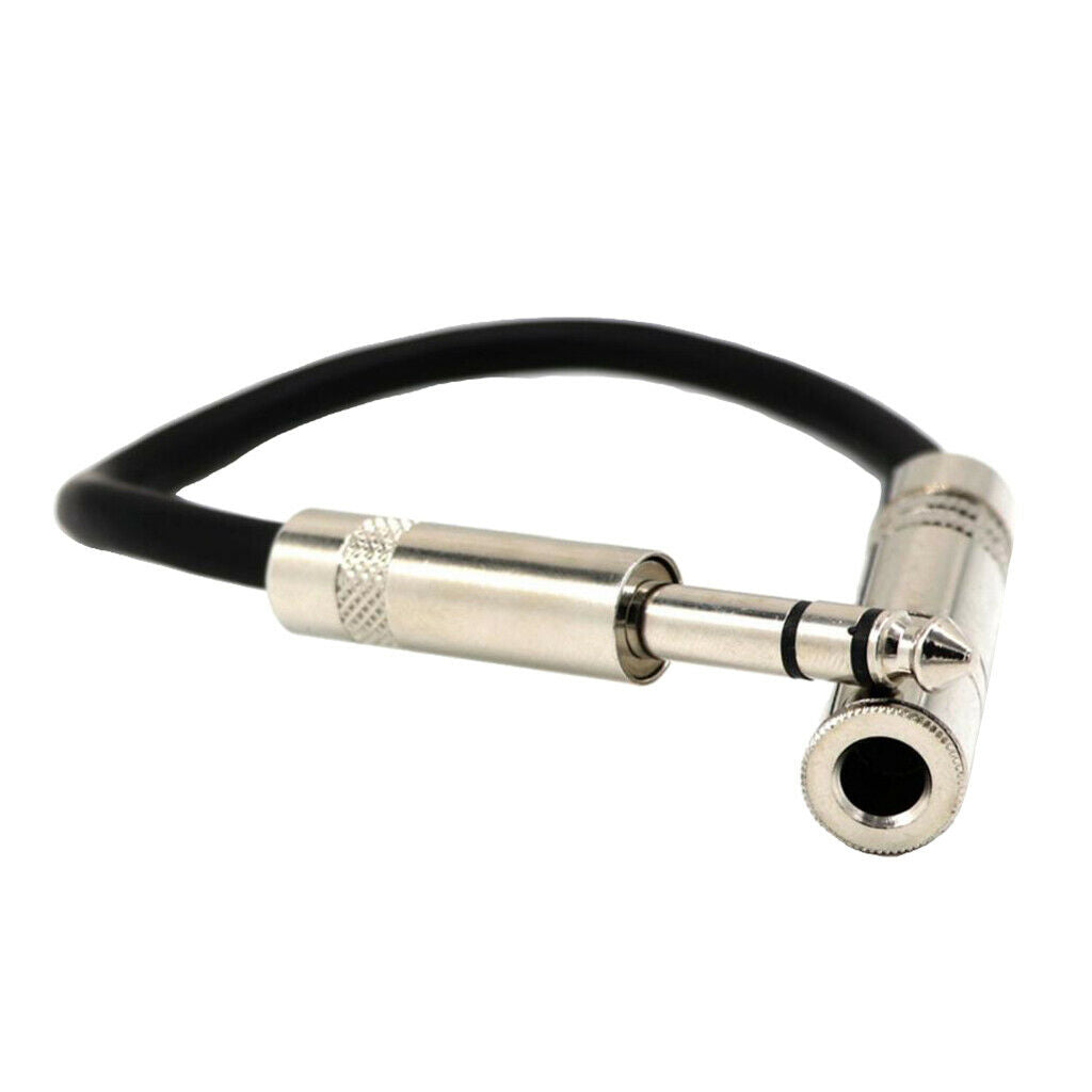 6.35mm Female to Male Plug Cable Adapter Extension Cable Cord Converter New