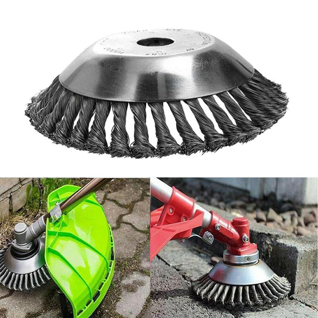 Grass Steel Wire Trimmer Head Grass Cleaning Lawn Mower Parts Access 6inch