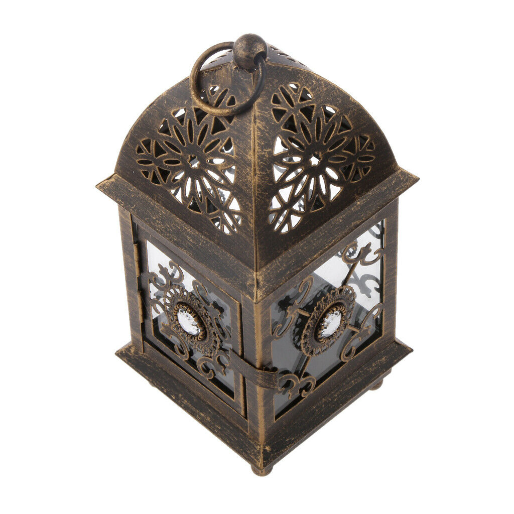 Candle Holder Floral Hanging Lantern Candle Holder Chandelier Light Wedding